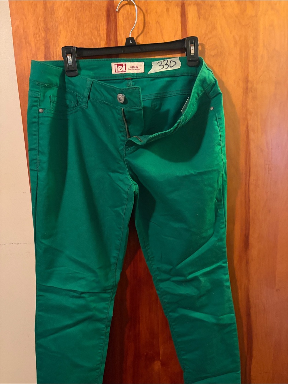 lei Emerald Green Women's Skinny Jeans